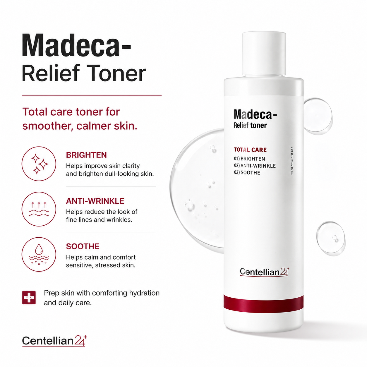 Centellian24 Madeca Relief Toner 300ml — product detail image 4