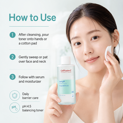 CellFusionC Low pH pHarrier Toner - 300ml — product detail image 3