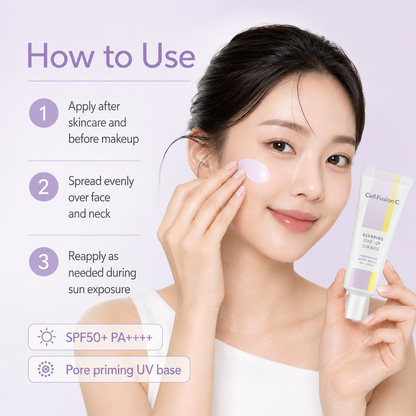 CellFusionC Blurring Tone-Up Sun Base SPF 50+/ PA++++ 40ml — product detail image 2