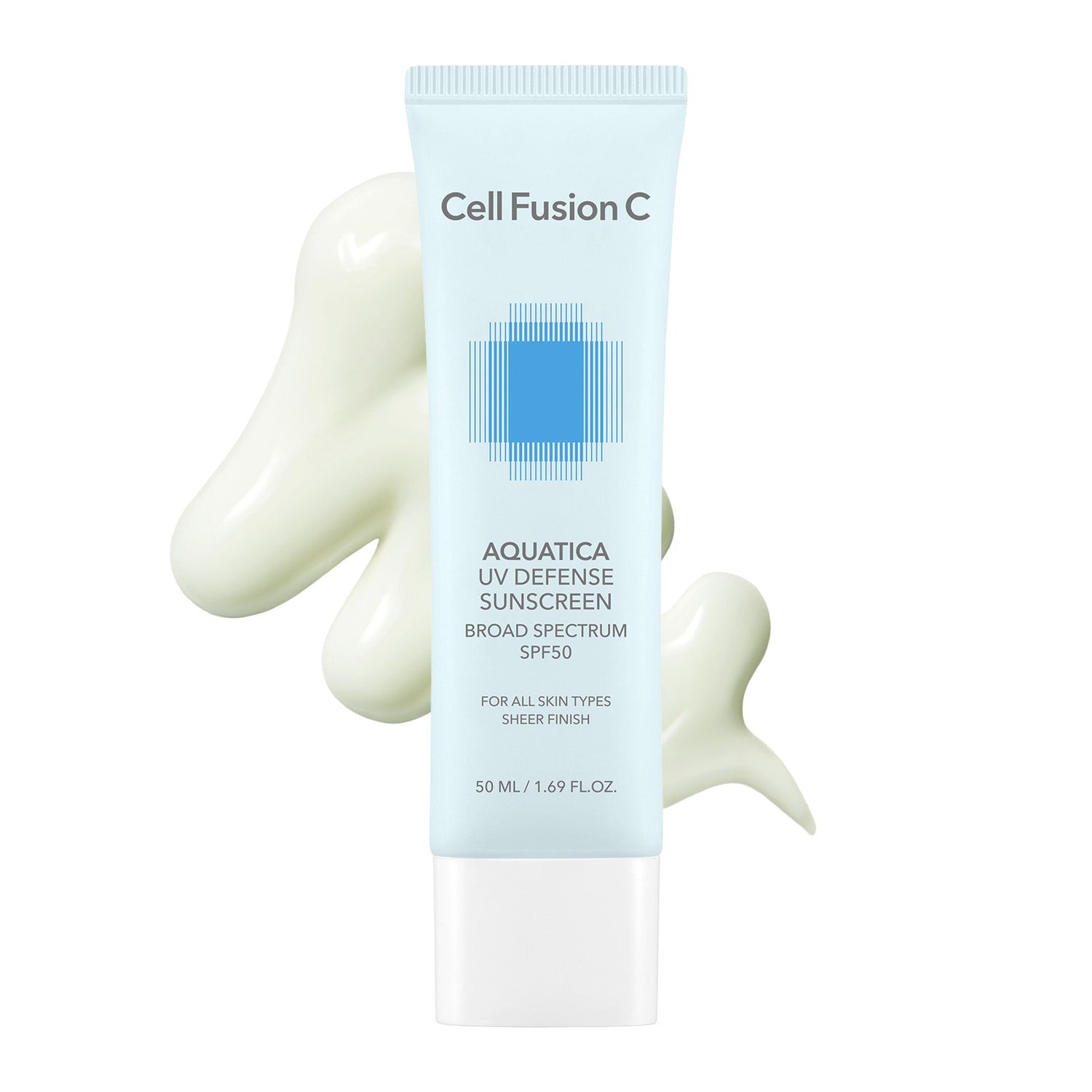 CellFusionC Aquatica UV Defense Sunscreen OTC 50ml — product detail image 2
