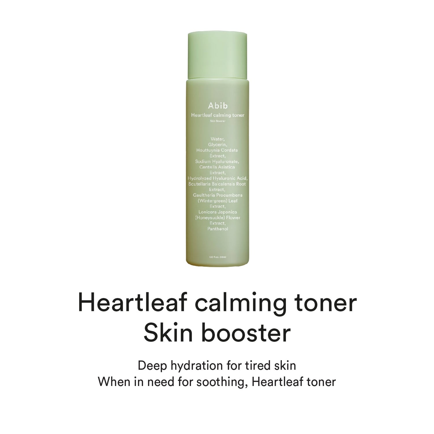 Abib Heartleaf calming toner Skin booster - 200ml - official Abib product image 2