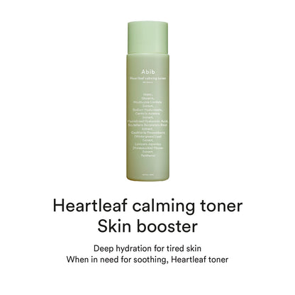 Abib Heartleaf calming toner Skin booster - 200ml - official Abib product image 2