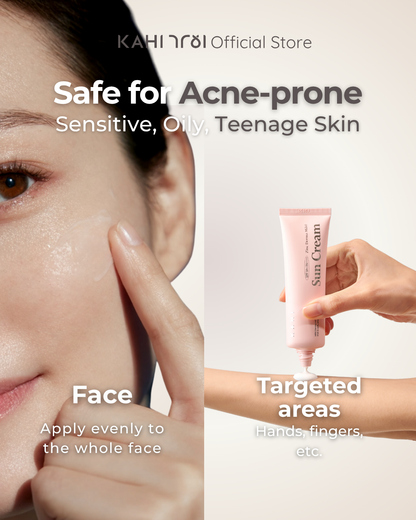 KAHI Zinc Derma Mild Sun Cream SPF 50+ PA++++ 50ml product image 4