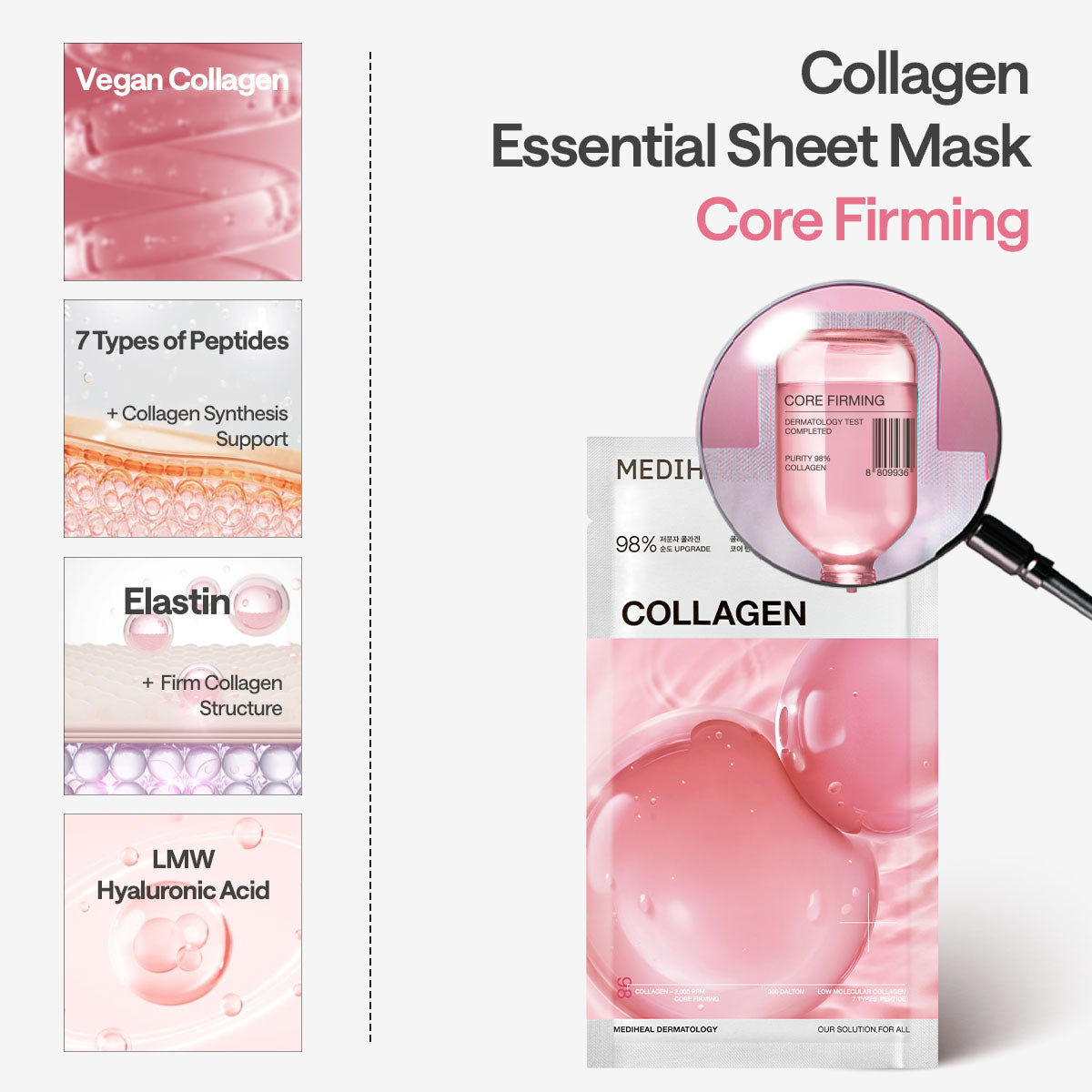 Mediheal Collagen Essential Mask 10ea product image 4