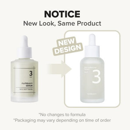 Numbuzin No. 3 Skin Softening Serum 50ml — official product image 4