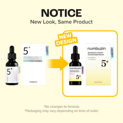 Numbuzin No. 5 Vitamin Concentrated Serum 30ml — official product image 4