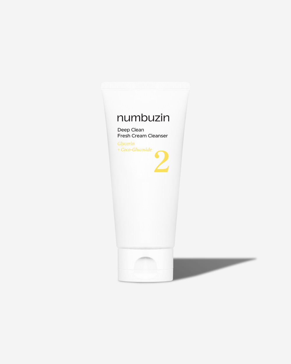 Numbuzin No. 2 Deep Clean Fresh Cream Cleanser 120ml — official product image 2