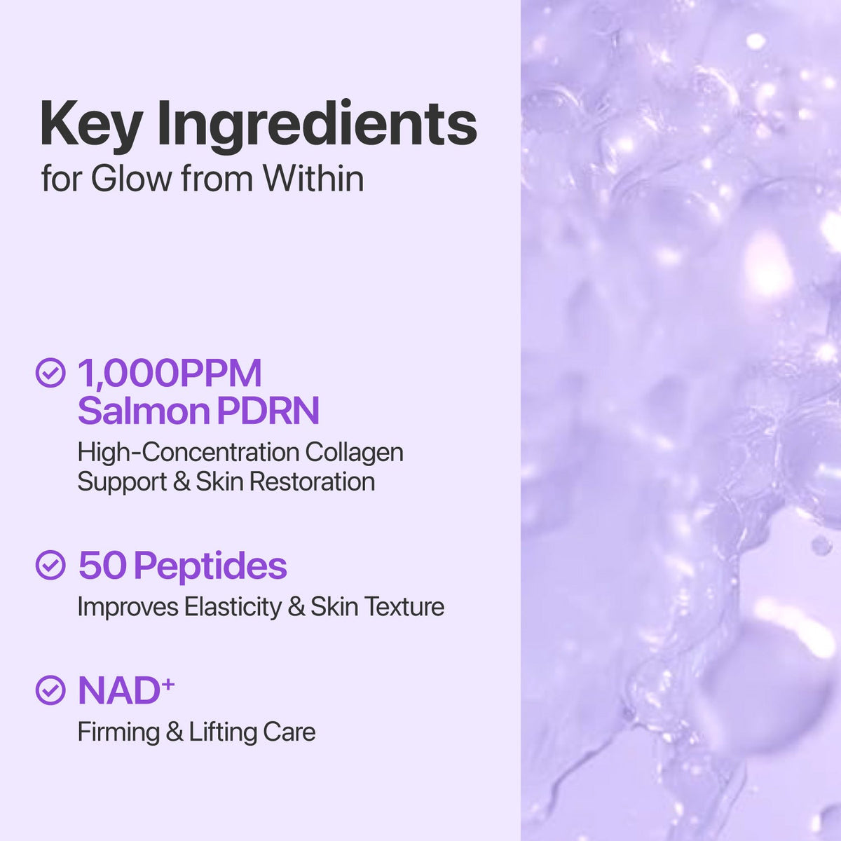 Numbuzin NAD PDRN Glow Boosting Toner 150ml — official product image 6