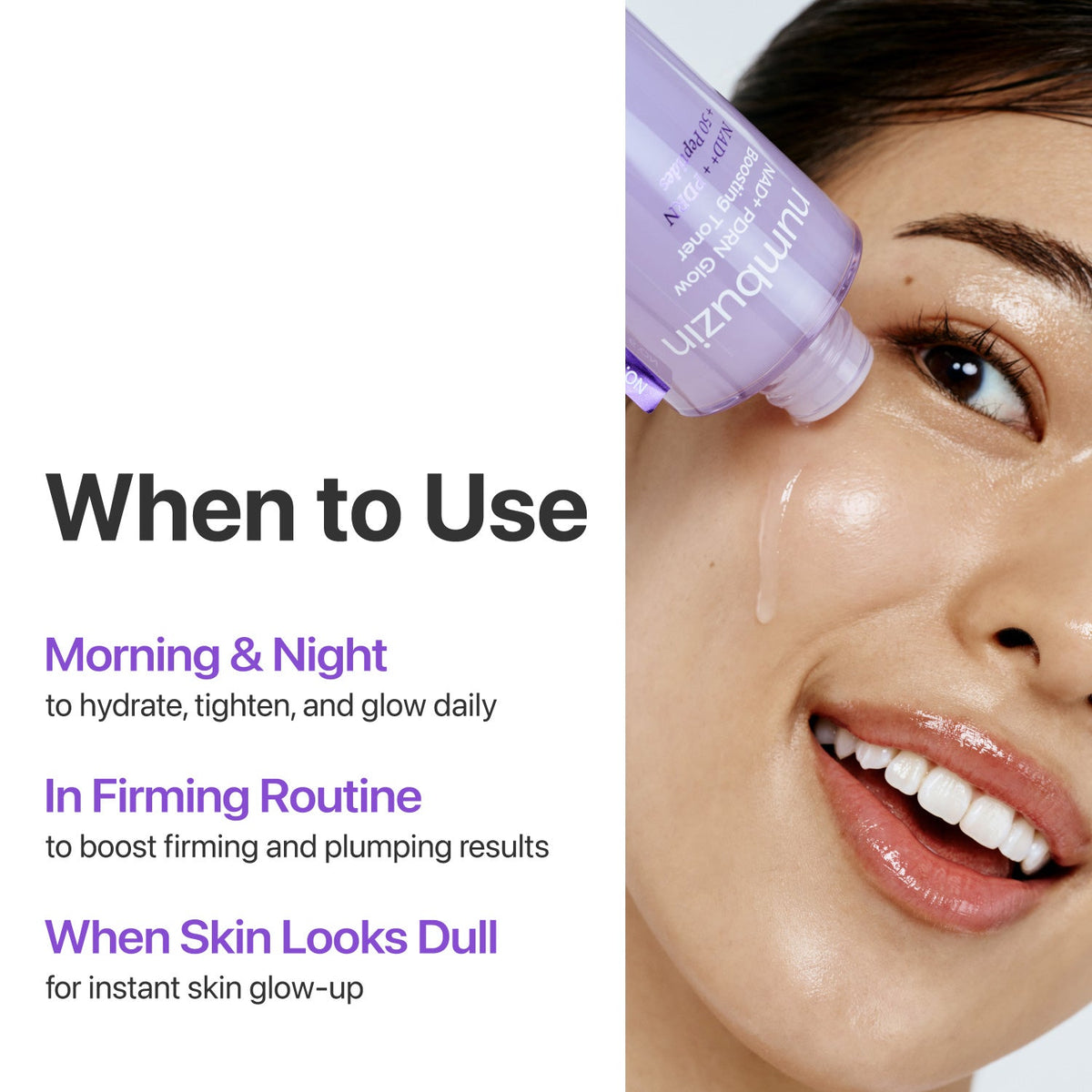 Numbuzin NAD PDRN Glow Boosting Toner 150ml — official product image 8