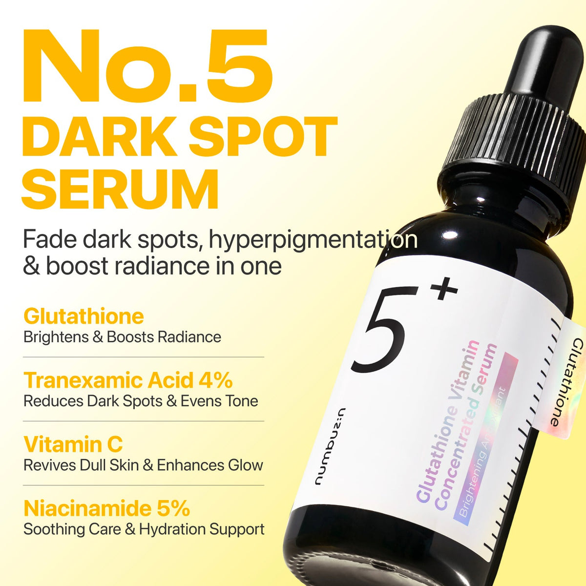 Numbuzin No. 5 Vitamin Concentrated Serum 30ml — official product image 5