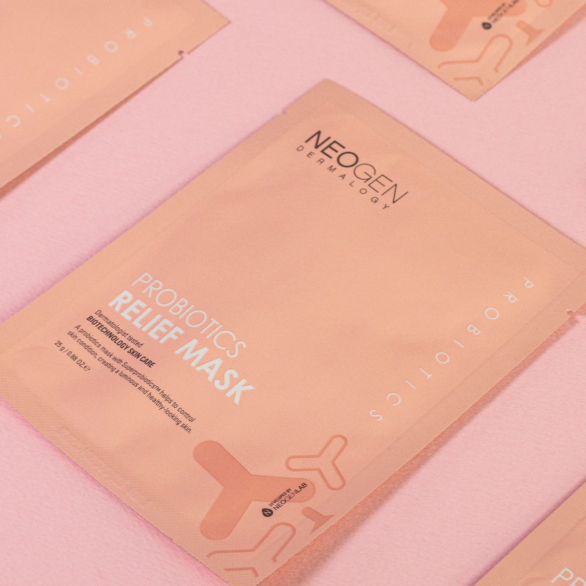 Neogen Probiotics Relief Sheet Mask (25ml x 5) — Neogen official product image 4