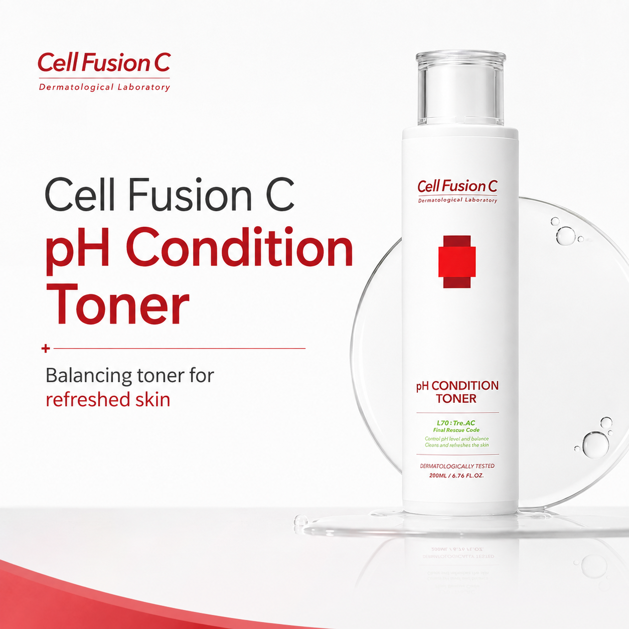CellFusionC TRE.AC pH Condition Toner - 200ml — product detail image 3