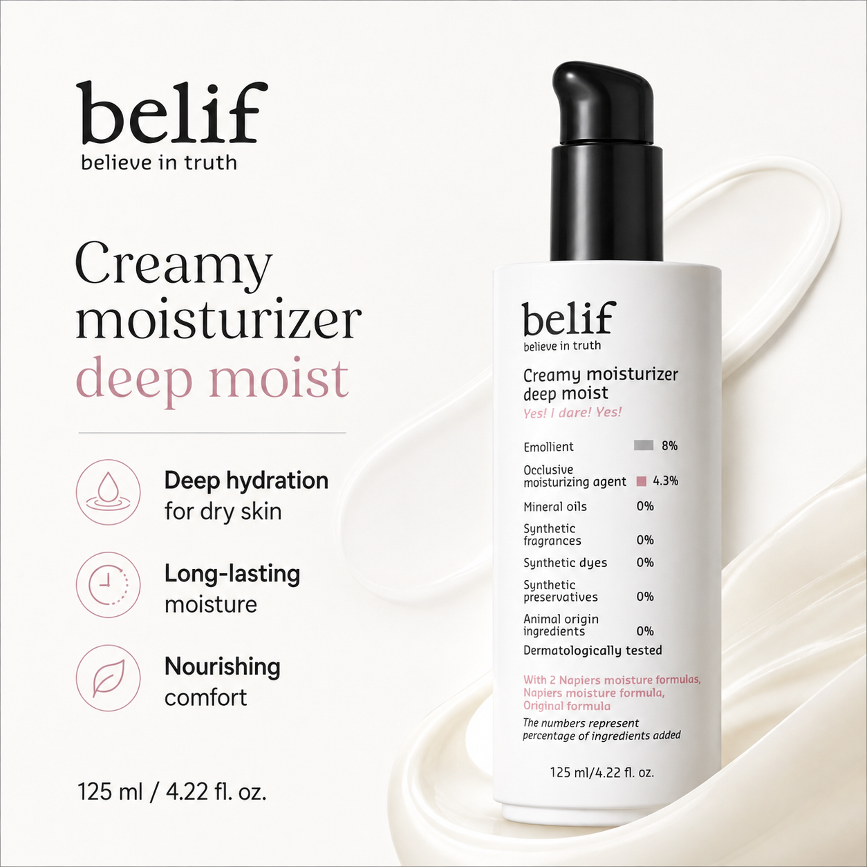 Belif Creamy Moisturizer Deep Moist 125ml product image 4