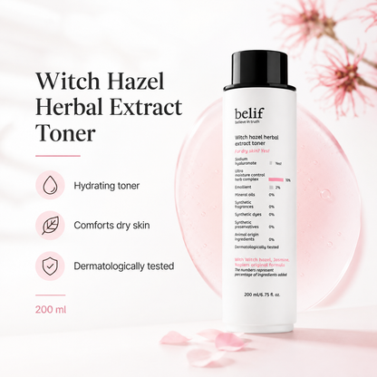 Belif Witch Hazel Herbal Extract Toner 200ml product image 3