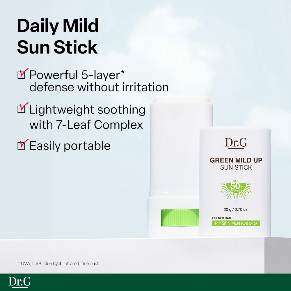 Dr.G Green Mild Up Sun Stick 20g product image detail 3