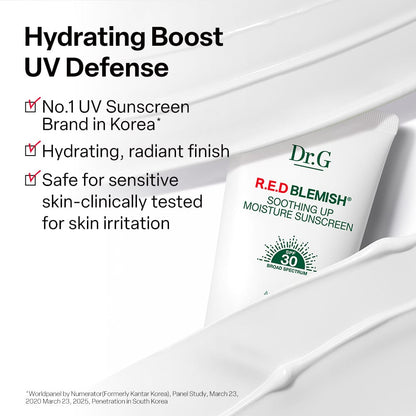 Dr.G Red Blemish Soothing Up Sun 50ml product image detail 3