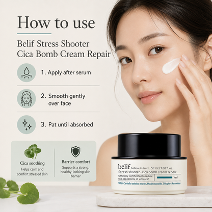 Belif Stress Shooter Cica Bomb Cream Repair 50ml product image 3