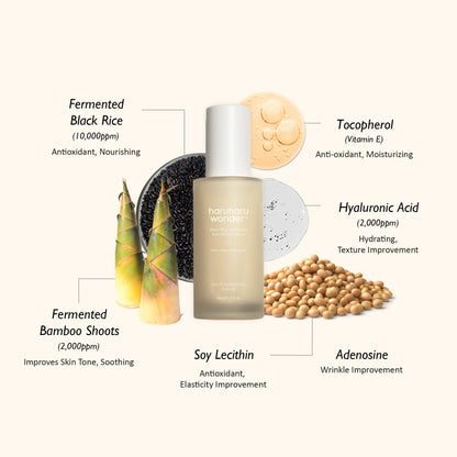 haruharuwonder Black Rice Hyaluronic Anti-Wrinkle Serum 50ml product image 5