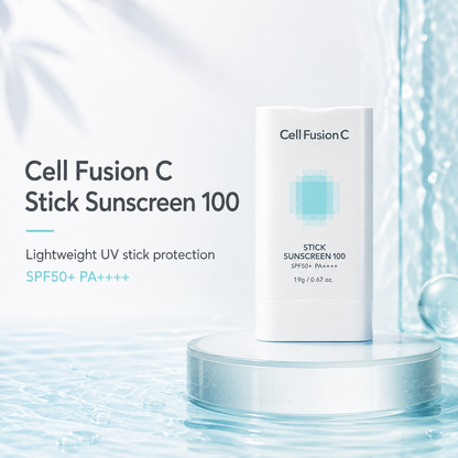 CellFusionC Aquatica Stick Sunscreen 100 SPF50+/PA++++ 19g — product detail image 3