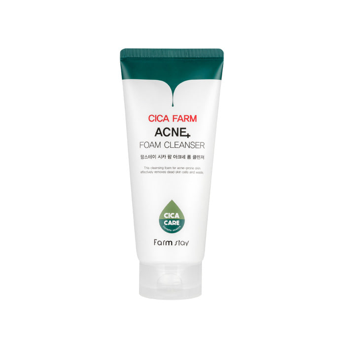 Farmstay Cica Farm Acne Foam Cleanser 180ml supplier product image 2