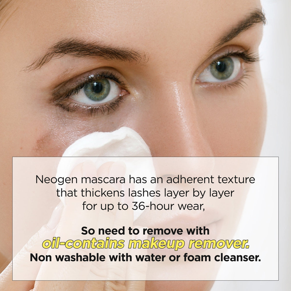 Neogen Extra Volume Curl Metal Mascara Black — Neogen official product image 9