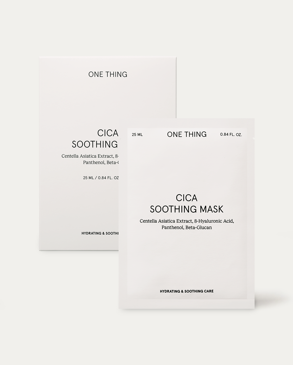 One Thing Cica Soothing Sheet Mask 25ml x 5 — product detail
