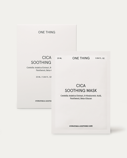 One Thing Cica Soothing Sheet Mask 25ml x 5 — product detail