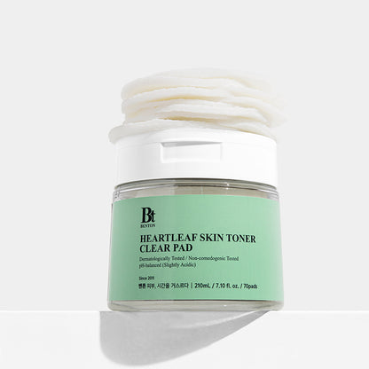 benton Heartleaf 80 Skin Toner Pad 210g / 70pcs official benton source image 4