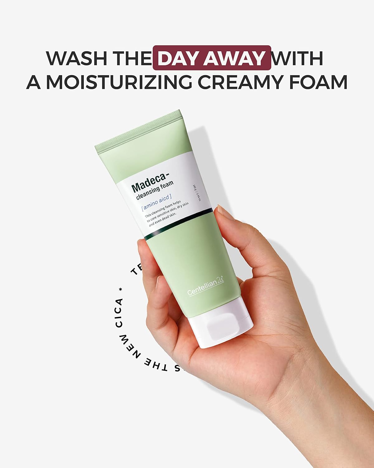 Centellian24 Madeca Cleansing Foam 160g - — product detail image 5
