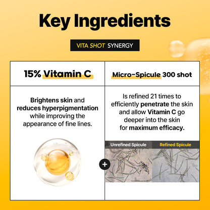 CellFusionC 1+1 Toning C Vita Shot Ampoule 20g+20g - 20g+20g — product detail image 4