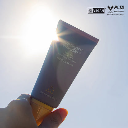 haruharuwonder Black Rice Pure Mineral Relief Daily Sunscreen Unscented SPF50+ 50ml product image 7