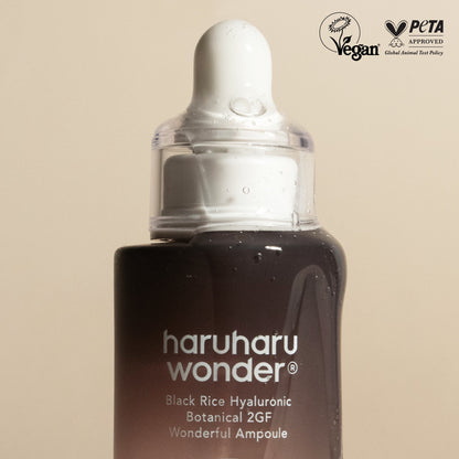 haruharuwonder Black Rice Hyaluronic Botanical 2GF Wonderful Ampuole 30ml product image 6