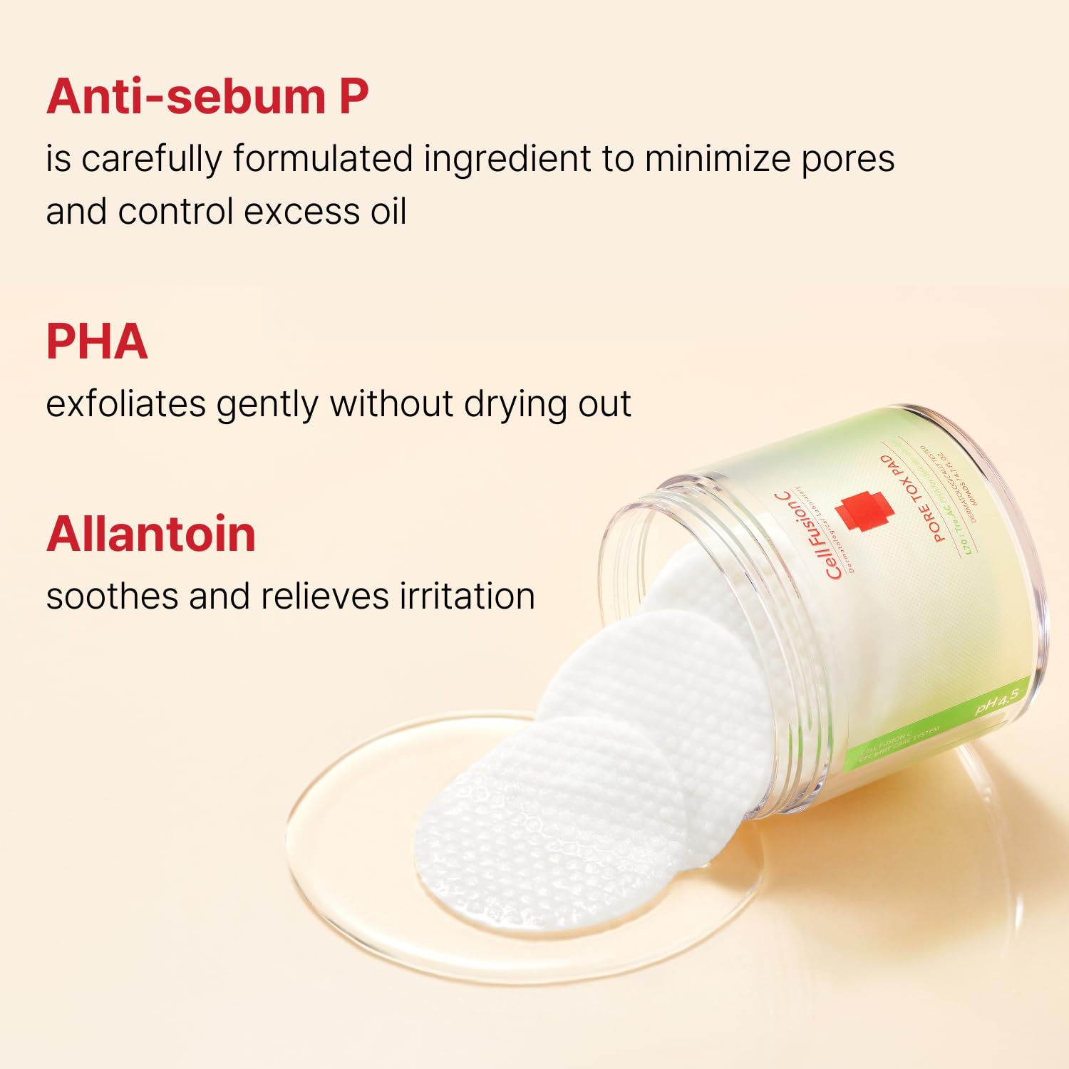 CellFusionC Pore Tox Pad - 60 pads — product detail image 4