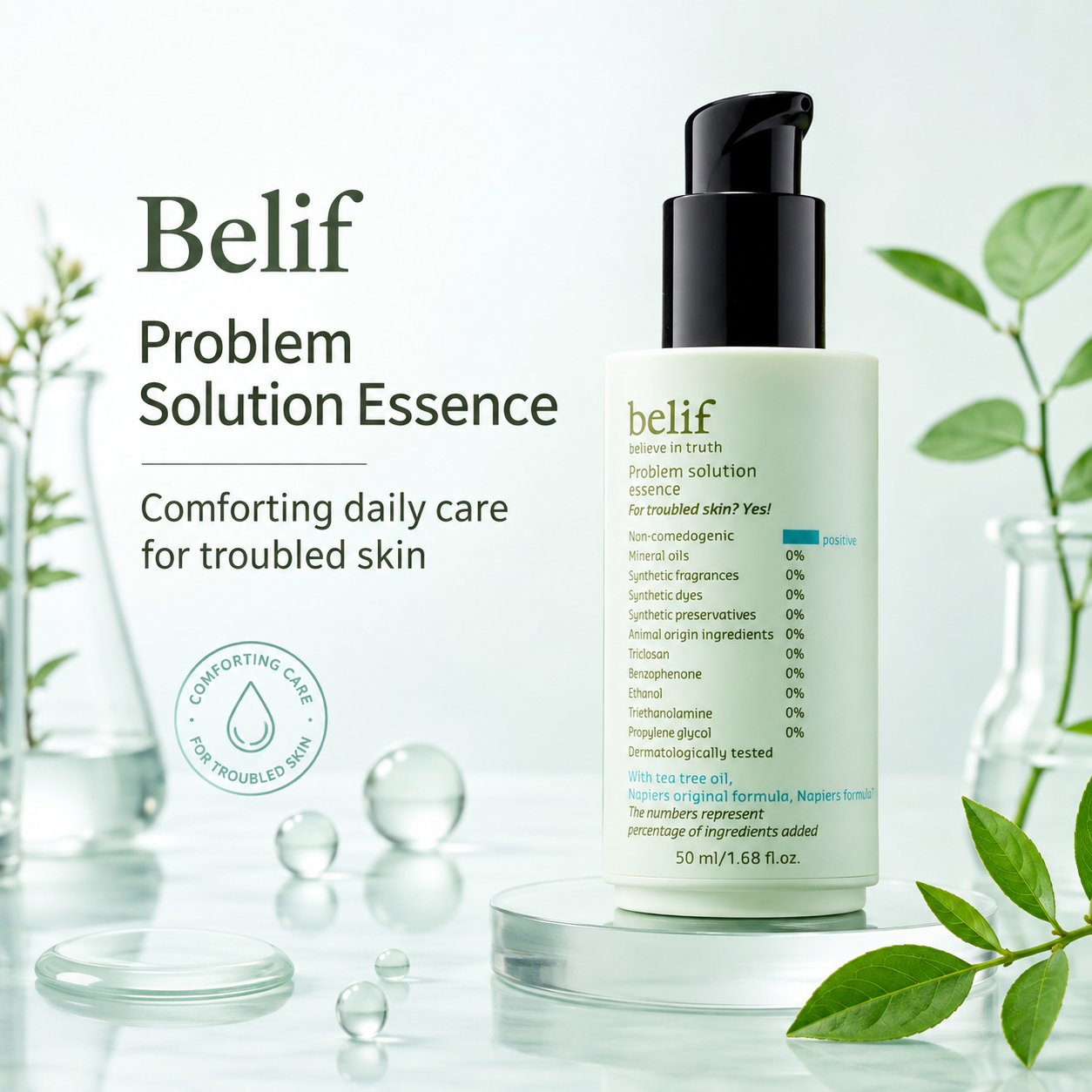 Belif Problem Solution Vegan Essence 50ml product image 4