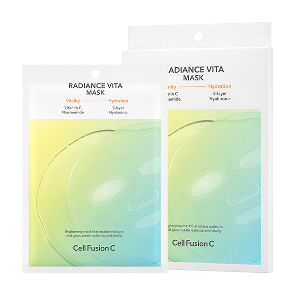 CellFusionC Radiance Vita Masks (5 sheets) — product detail image 3