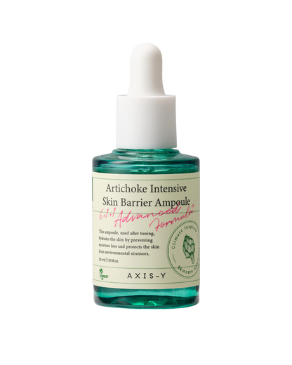 AXIS-Y Artichoke Intensive Skin Barrier Ampoule 30ml product packaging