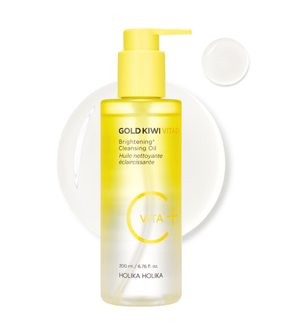 HolikaHolika Gold Kiwi Vita C Plus Brightening Cleansing Oil 200ml product image 4