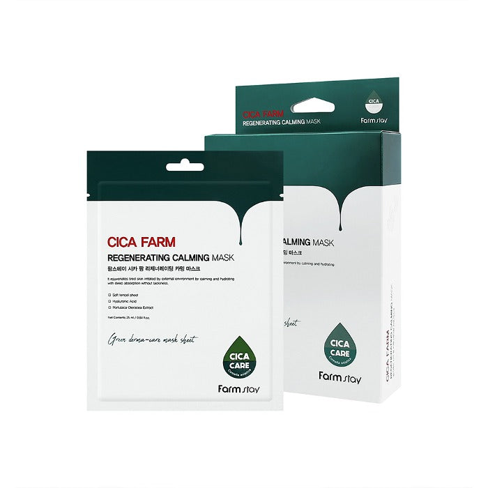 Farmstay Cica Farm Regenerating Calming Mask 25ml*10pcs supplier product image 2