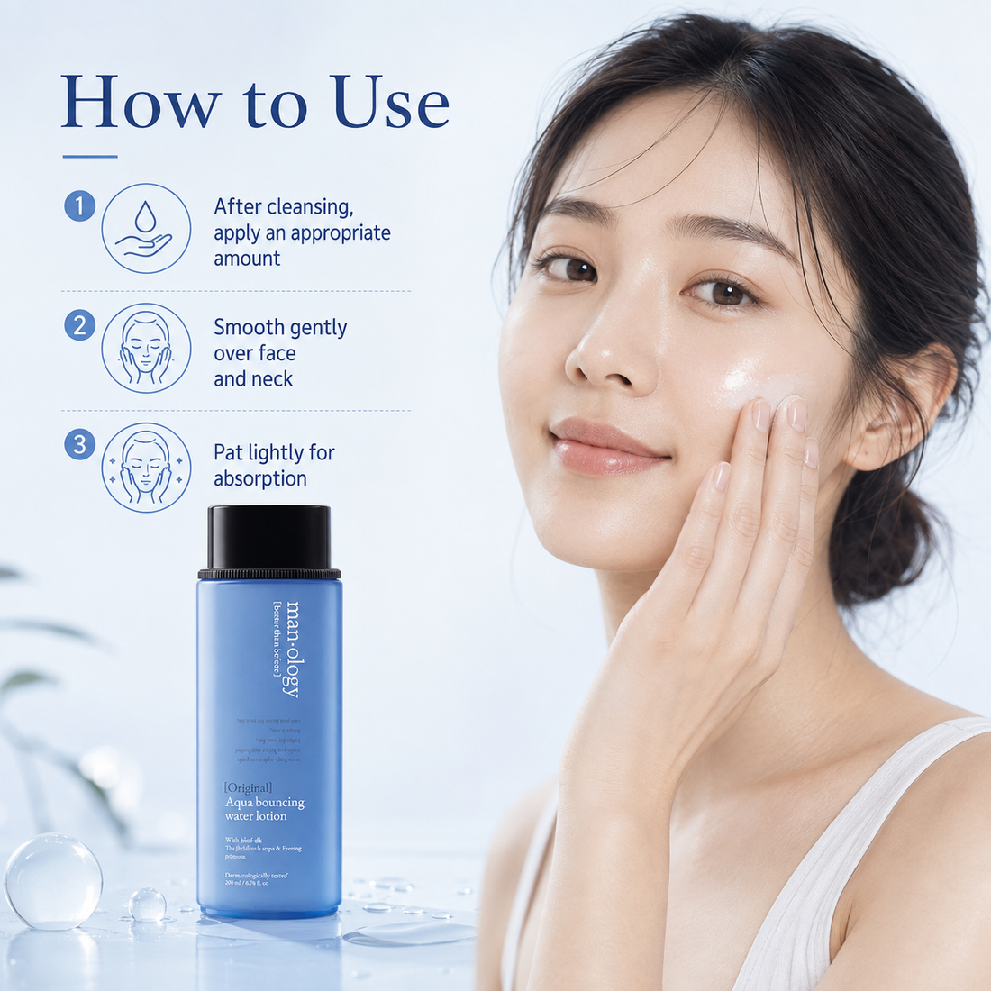 Belif Manology Original Aqua Bouncing Water Lotion 200ml product image 2