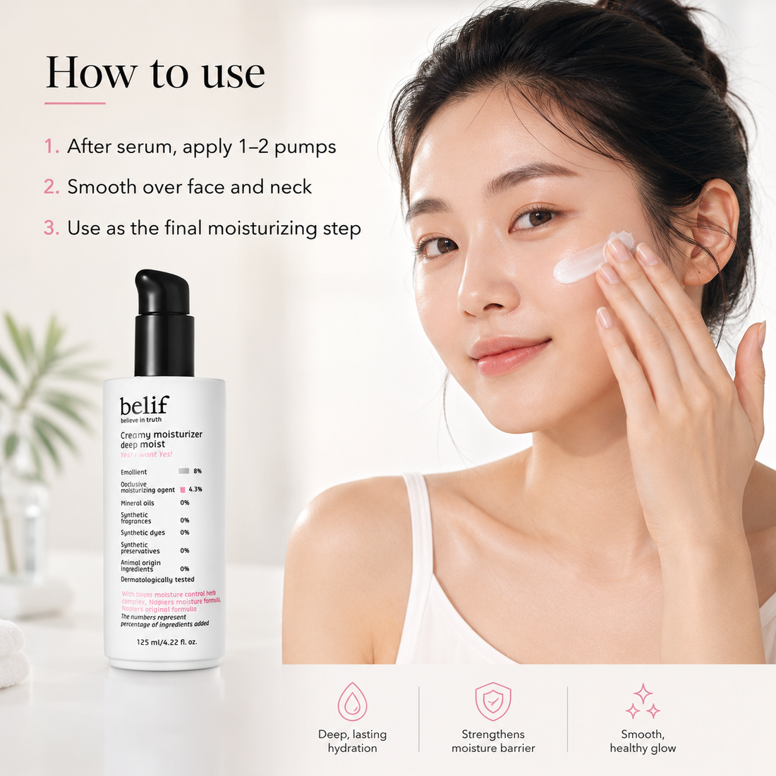 Belif Creamy Moisturizer Deep Moist 125ml product image 2