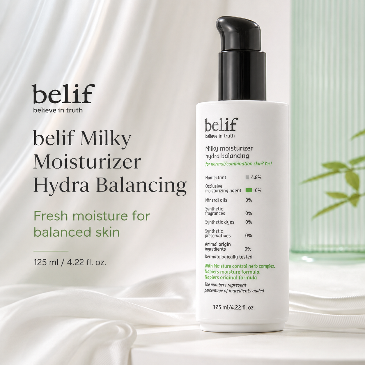 Belif Milky Moisturizer Hydra Balancing 125ml product image 2