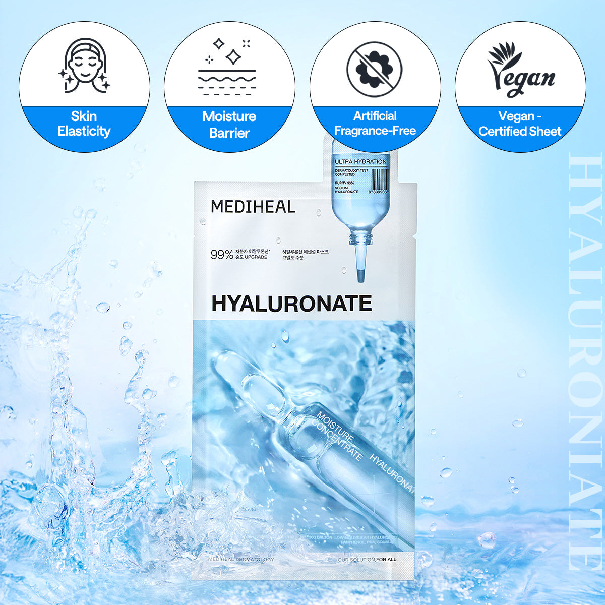 Mediheal Hyaluronate Essential Mask Sheet Ultra Hydration 10ea product image 3
