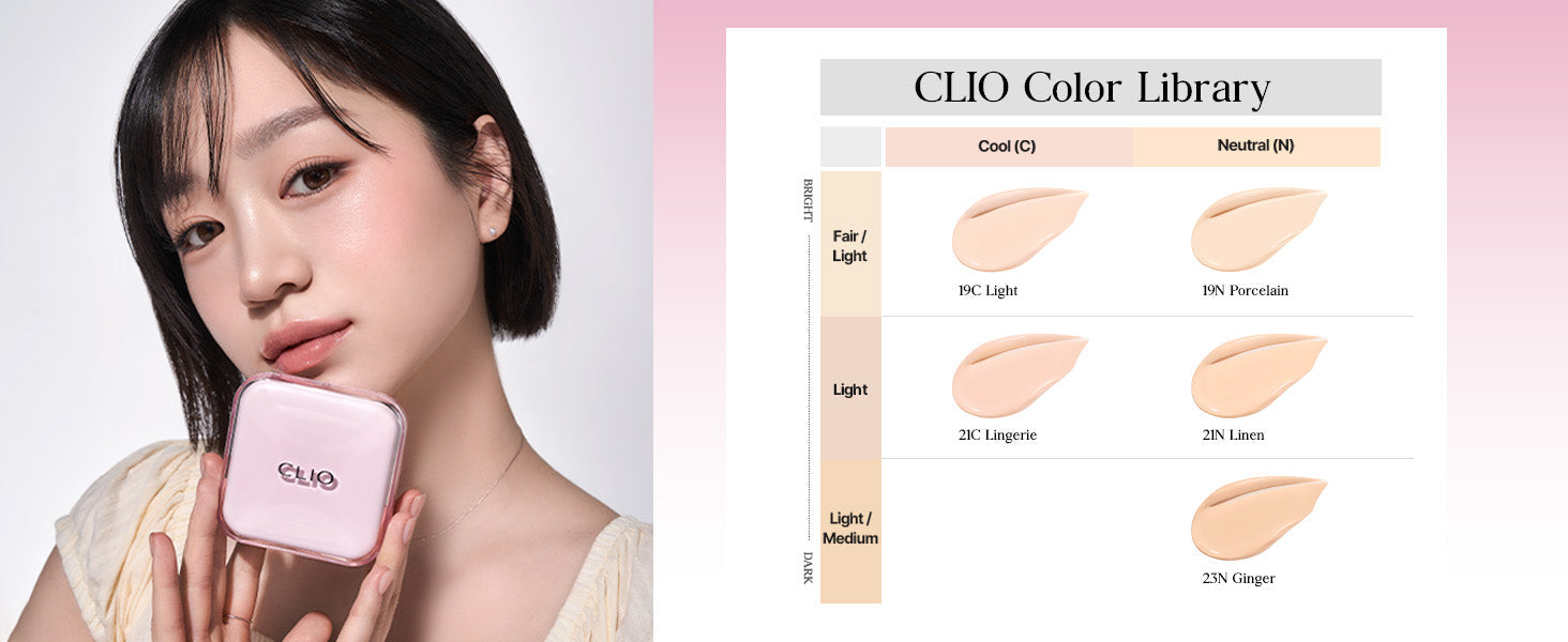 Clio Kill Cover Mesh Glow Cushion 15g x 2 official clio source image 6