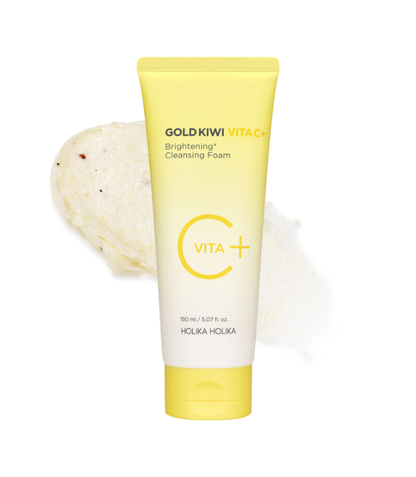 HolikaHolika Gold Kiwi Vita C Plus Brightening Cleansing Foam 150ml product image 6