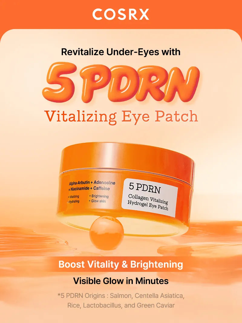 COSRX 5 PDRN Collagen Vitalizing Hydrogel Eye Patch 60ea — product detail image 2