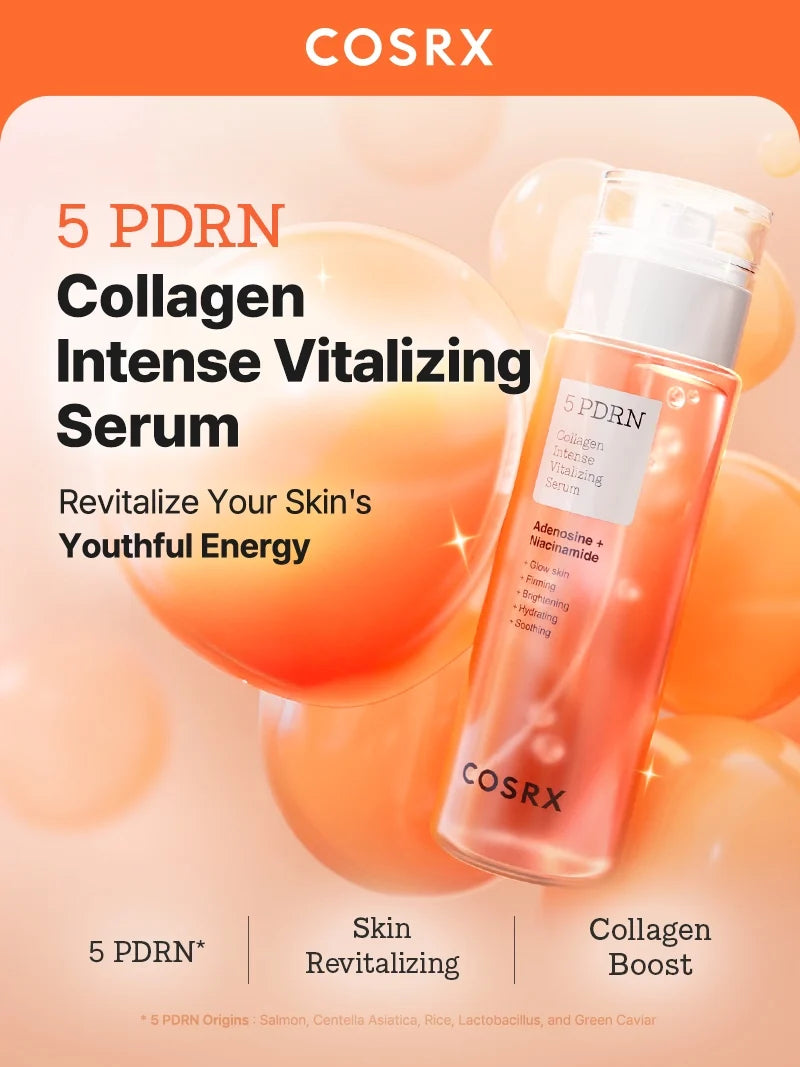 Cosrx 5 PDRN Collagen Intense Vitalizing Serum 100ml official COSRX source image 1