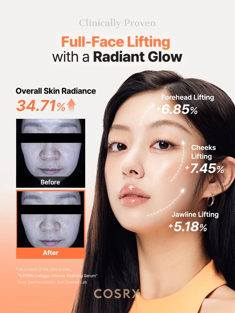 COSRX 5 PDRN Collagen Intense Vitalizing Serum 100ml — product detail image 9