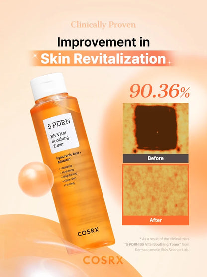 COSRX 5 PDRN B5 Vital Soothing Toner 280ml — product detail image 7
