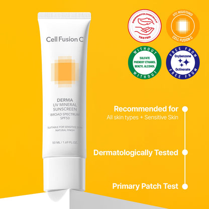 CellFusionC Derma UV Mineral Sunscreen 50ml OTC — product detail image 2