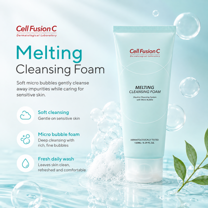 CellFusionC Melting Cleansing Foam 130ml — product detail image 4
